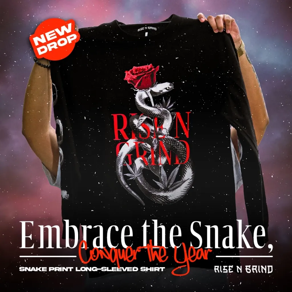 Rise and Grind Long Sleeve Black