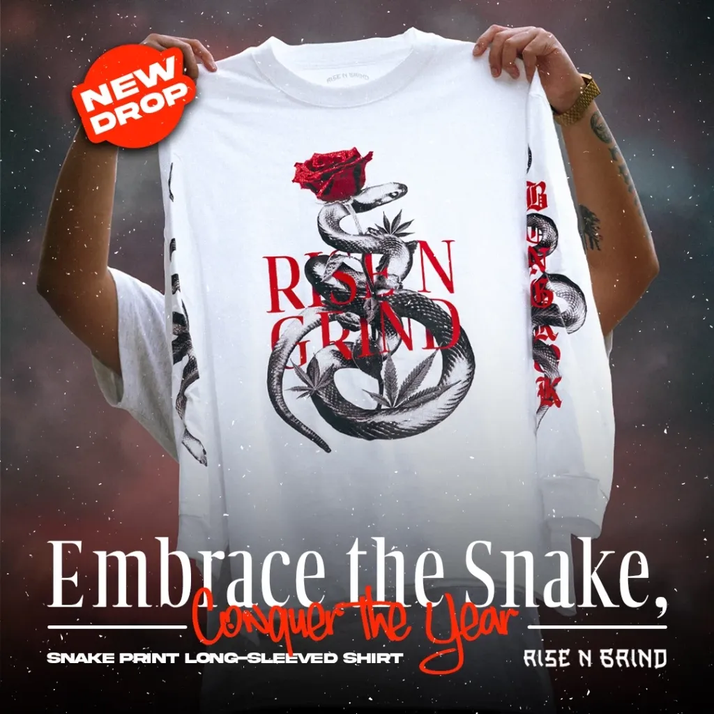 Rise and Grind Long Sleeve White